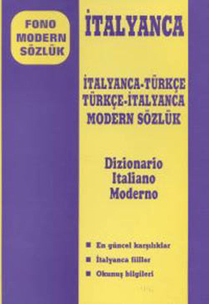 Modern Sözlük İtalyanca-Türkçe/Türkçe İtalyanca