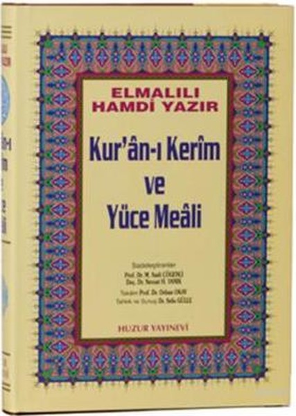 Kur'an-ı Kerim ve Yüce Meali (Cami Boy - Hafız Osman Hattı)