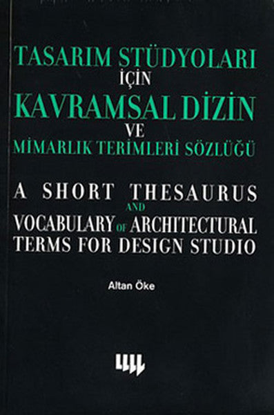 Tasarım Stüdyoları İçin Kavramsal Dizin ve Mim.