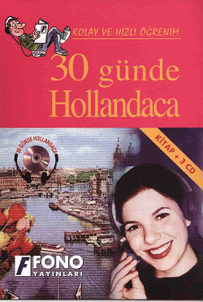 30 Günde Hollandaca CD'li - Kutulu - Fono