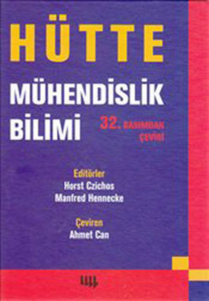 Hütte: Mühendislik Bilimi (32. Basımdan Çeviri)