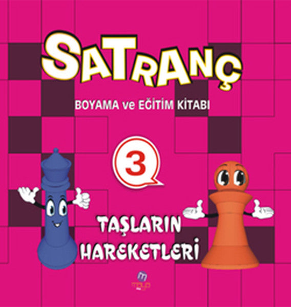 Satranç Boyama Kitabı 3