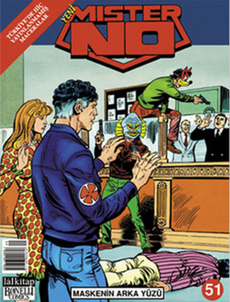 Mister No Sayı - 51 Maskenin Arka Yüzü