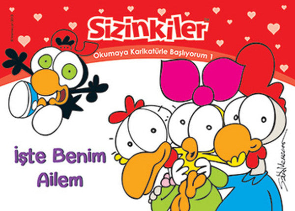 Okumaya Karikatürle Başlıyorum 1 - İşte Benim Ailem