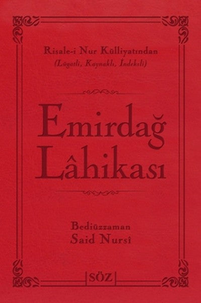 Emirdağ Lahikası (Büyük Boy - İki Renk)