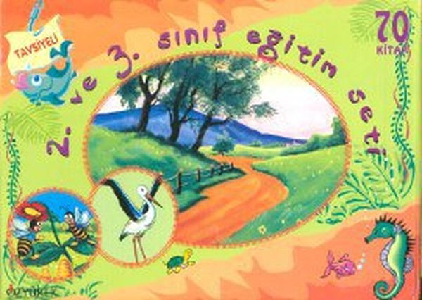 2. ve 3. Sınıf Eğitim Seti (70 Kitap Kutulu)