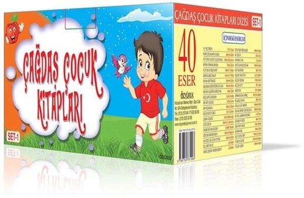 Çağdaş Çocuk Kitapları Dizisi 1 (40 Kitap Kutulu)