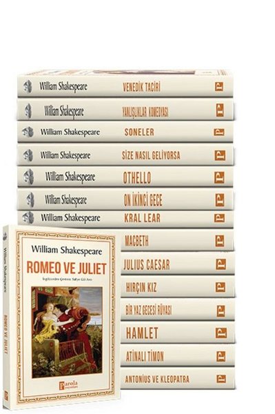Shakespeare Eserleri Seti - 15 Kitap Takım