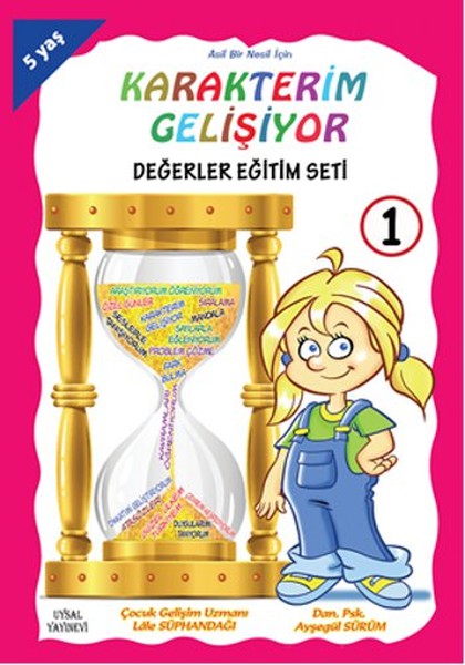 Karakterim Gelişiyor Değerler Eğitim Seti (8 Kitap Takım)