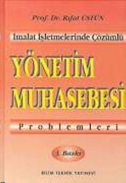 Yönetim Muhasebesi Problemleri
