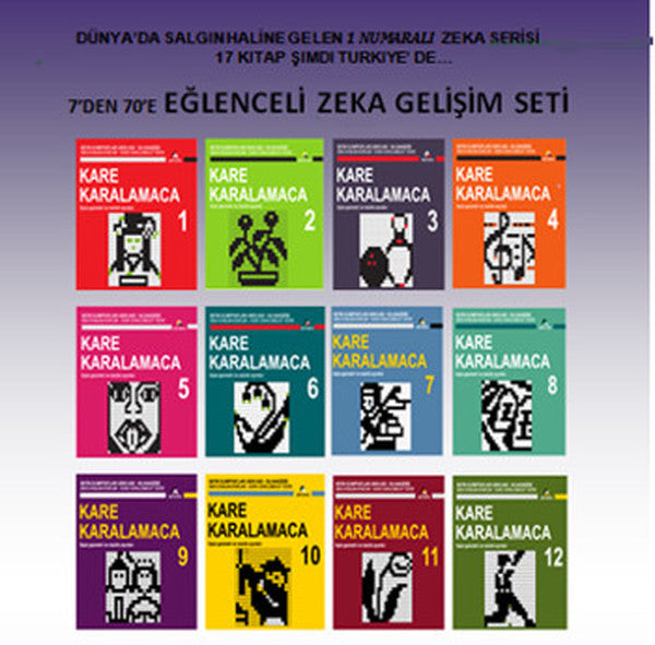 Kare Karalamaca Serisi (12 kitap)