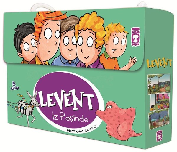 Levent İz Peşinde - 5 Kitap Takım