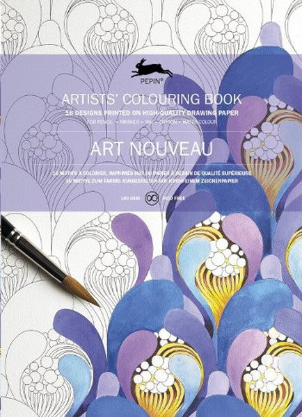 Art Nouveau: Artists' Colouring Book