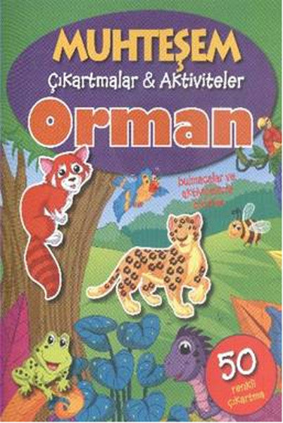 Muhteşem Çıkartmalar - Aktiviteler Orman