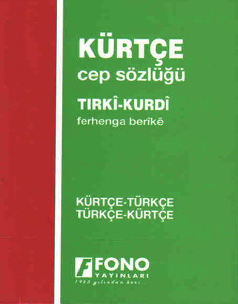 Kürtçe - Türkçe Türkçe - Kürtçe Cep Sözlüğü