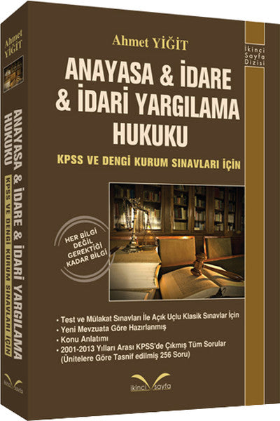 Anayasa İdare İdari Yargılama Hukuku