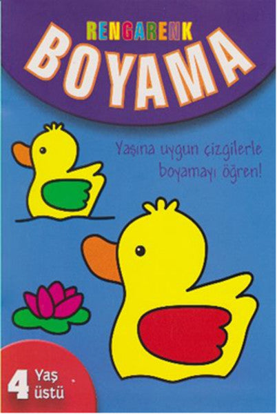 Rengarenk Boyama - 4 Yaş Üstü