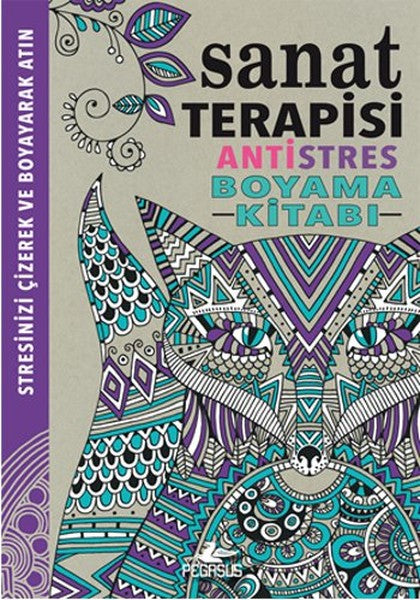Sanat Terapisi Antistres Boyama Kitabı