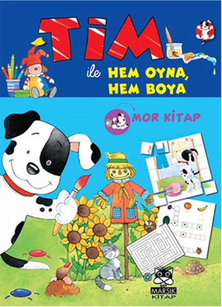Tim ile Hem Oyna Hem Boya