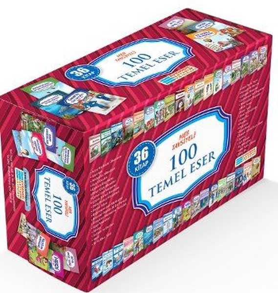 İlköğretim 100 Temel Eser Seti-36 Kitap Takım Kutulu