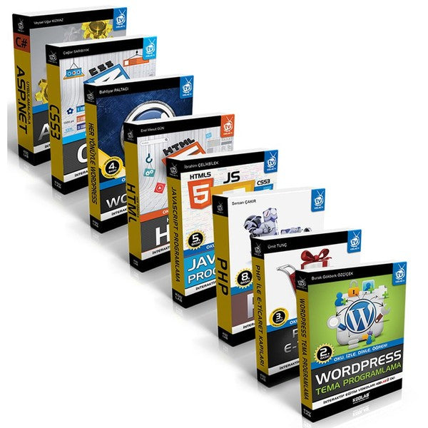 Web Tasarım Seti-8 Kitap Takım
