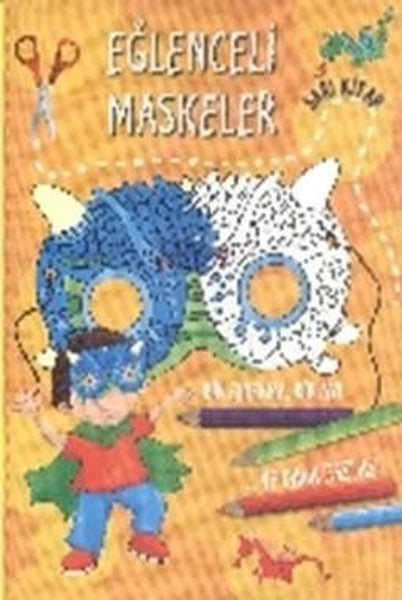 Eğlenceli Maskeler Sarı Kitap