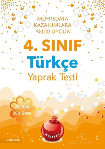 4.Sınıf Türkçe Yaprak Testi