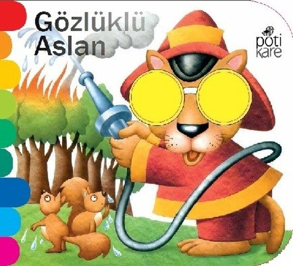 Gözlüklü Aslan-Delikli Kitaplar Serisi