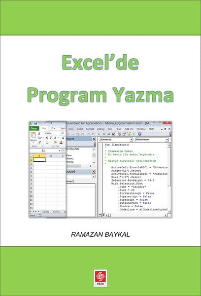 Excel'de Program Yazma