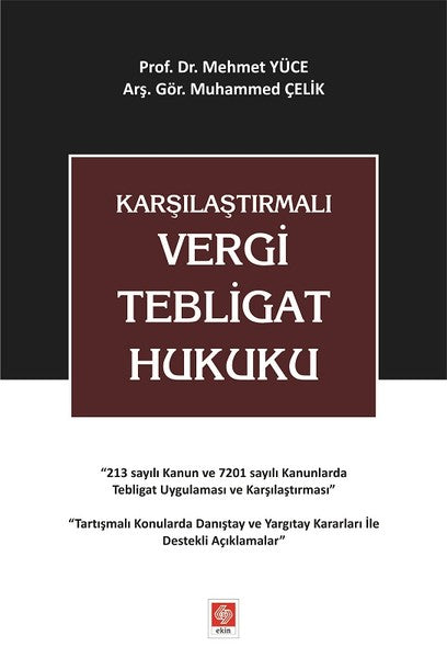 Karşılaştırmalı Vergi Tebligat Hukuku