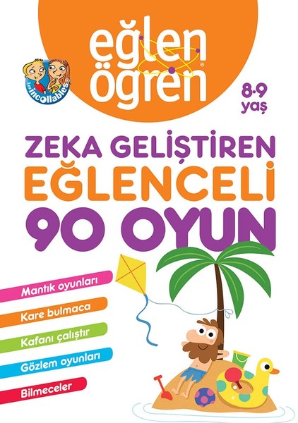 Eğlen Öğren 8-9 Yaş Zeka Geliştiren Eğlenceli 90 Oyun