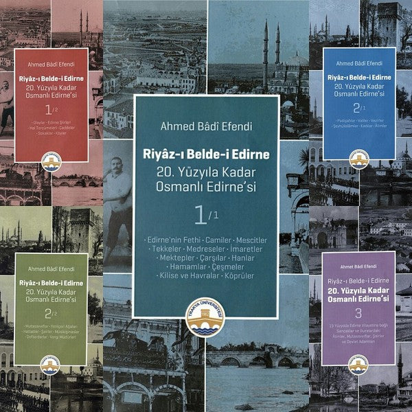 Riyaz-ı Belde-i Edirne-5 Cilt Takım