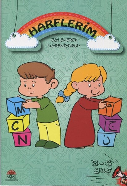 Harflerim Eğlenerek Öğreniyorum 3-6 Yaş
