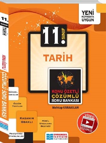 11.Sınıf Tarih Konu Özetli Video Çözümlü Soru Bankası