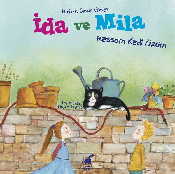 İda ve Mila-Ressam Kedi Üzüm