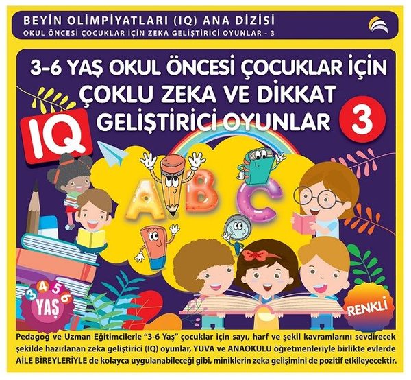 3-6 Yaş Okul Öncesi Çocuklar için Çoklu Zeka ve Dikkat Geliştirici Oyunlar-3
