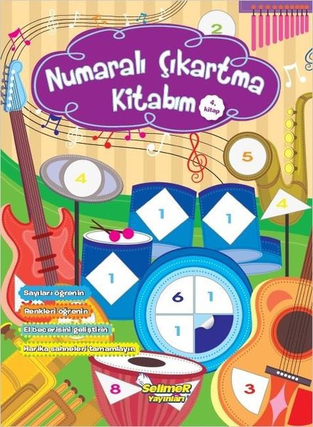 Numaralı Çıkartma Kitabım 4.Kitap