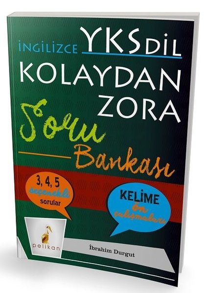 İngilizce YKS Dil Kolaydan Zora Soru Bankası