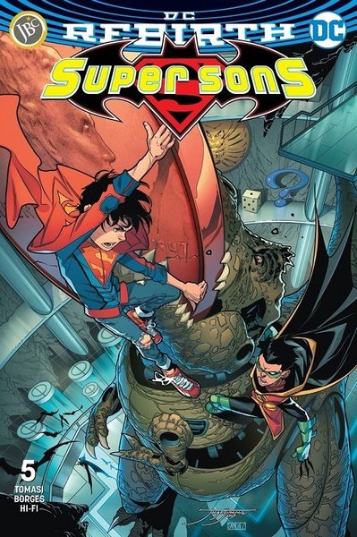 DC Rebirth-Super Sons Sayı 5
