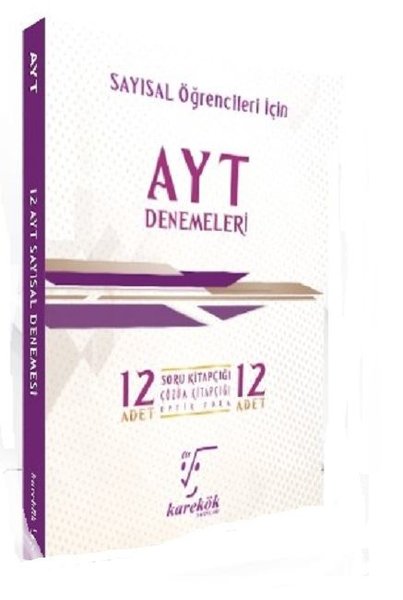 AYT 12'li Sayısal Deneme Seti