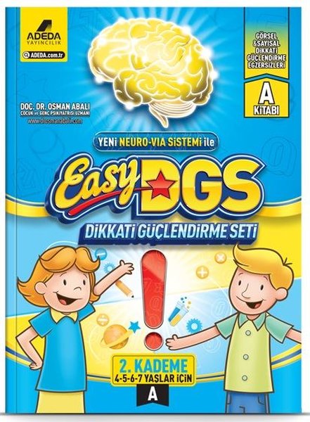 Easy Dikkati Güçlendirme Seti 4-7 Yaş A-2.Kademe