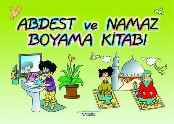 Abdest ve Namaz Boyama Kitabı