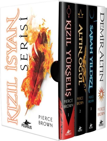 Kızıl İsyan Serisi-Kutulu Özel Set-4 Kitap Takım