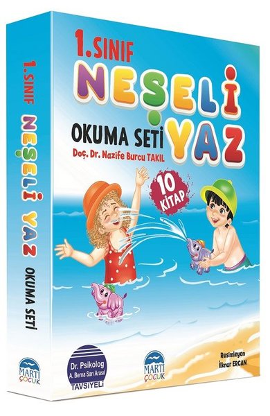 1.Sınıf Neşeli Yaz Okuma Seti-10 Kitap Takım