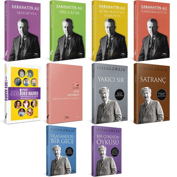 Romans Edebiyat Seti-10 Kitap Takım