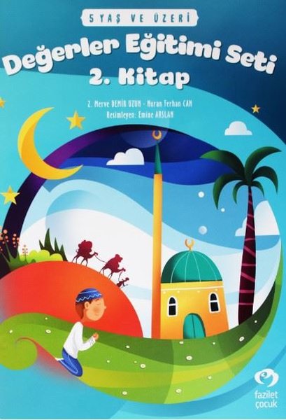 5 Yaş ve Üzeri Değerler Eğitimi Seti 2.Kitap