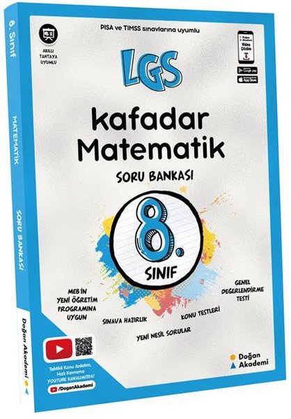 8.Sınıf LGS Kafadar Matematik Soru Bankası