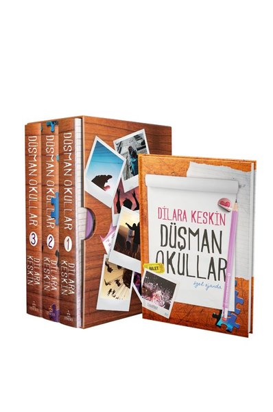 Düşman Okullar Seti - 3 Kitap Takım