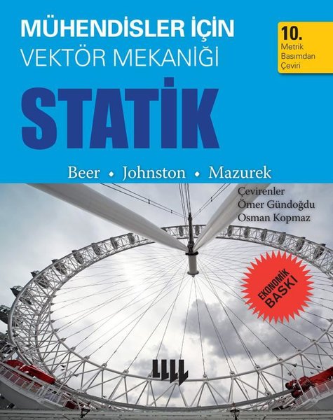 Mühendisler İçin Vektör Mekaniği Statik-Ekonomik Baskı
