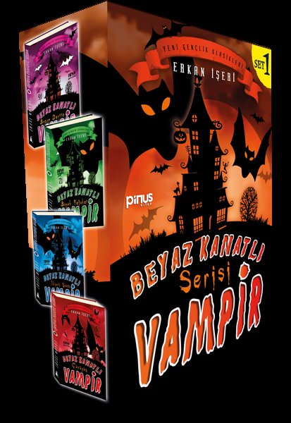 Beyaz Kanatlı Vampir Set 1-4 Kitap Takım